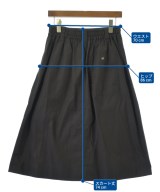 MHL.（エムエイチエル）ロング・マキシ丈スカート 黒 サイズ:1(S位) レディース/2200716138020