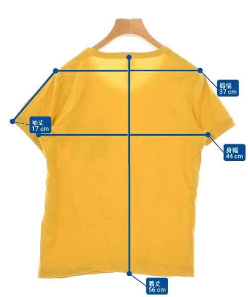 MHL.（エムエイチエル）Tシャツ・カットソー 黄 サイズ:2(M位) レディース/2200713293098