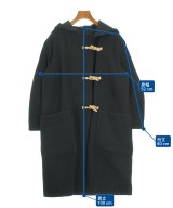 MHL.（エムエイチエル）ダッフルコート 黒 サイズ:1(S位) レディース/2200639062013