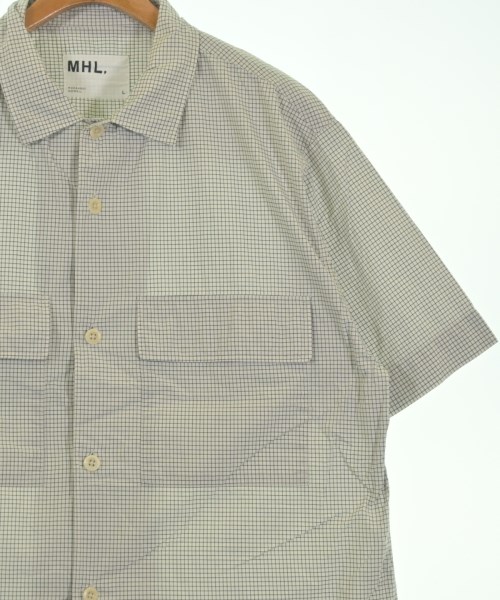 MHL.（エムエイチエル）カジュアルシャツ 白 サイズ:L メンズ/2200645983050