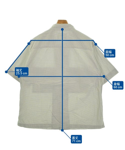 MHL.（エムエイチエル）カジュアルシャツ 白 サイズ:L メンズ/2200645983050