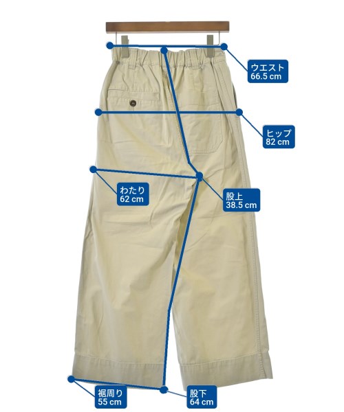 MHL.（エムエイチエル）チノパン ベージュ サイズ:1(S位) レディース/2200639909011