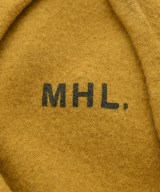 MHL.（エムエイチエル）ハンチング・ベレー帽 黄 サイズ:F レディース/2200641299032