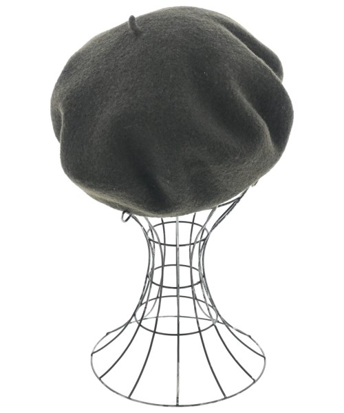 MHL.（エムエイチエル）ハンチング・ベレー帽 カーキ サイズ:- レディース/2200641299049