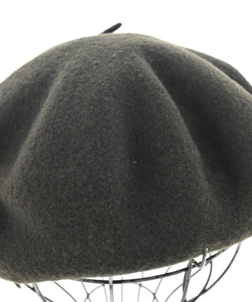 MHL.（エムエイチエル）ハンチング・ベレー帽 カーキ サイズ:- レディース/2200641299049
