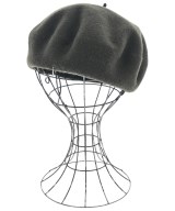 MHL.（エムエイチエル）ハンチング・ベレー帽 カーキ サイズ:- レディース/2200641299049