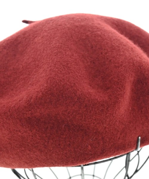 MHL.（エムエイチエル）ハンチング・ベレー帽 赤 サイズ:- レディース/2200641299056