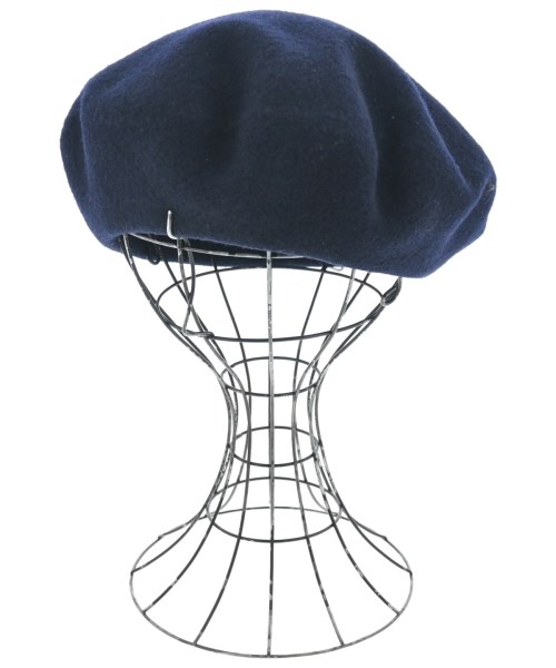 MHL.(エムエイチエル)ハンチング・ベレー帽 紺 サイズ:-/2200641299063