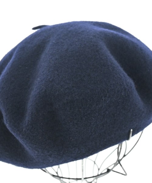 MHL.（エムエイチエル）ハンチング・ベレー帽 紺 サイズ:- レディース/2200641299063