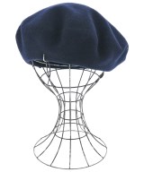 MHL.（エムエイチエル）ハンチング・ベレー帽 紺 サイズ:- レディース/2200641299063