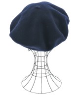 MHL.（エムエイチエル）ハンチング・ベレー帽 紺 サイズ:- レディース/2200641299063