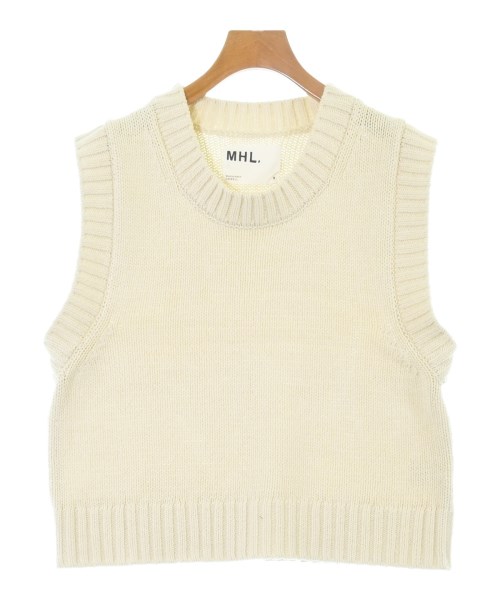 MHL.(エムエイチエル)ベスト 白 サイズ:2(M位)/2200647448045