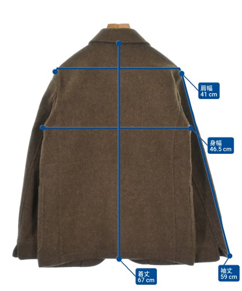 MHL.（エムエイチエル）ジャケット 茶 サイズ:1(S位) レディース/2200647843031