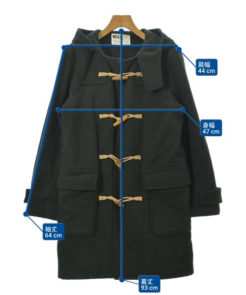 MHL.（エムエイチエル）ダッフルコート カーキ サイズ:M メンズ/2200647893012