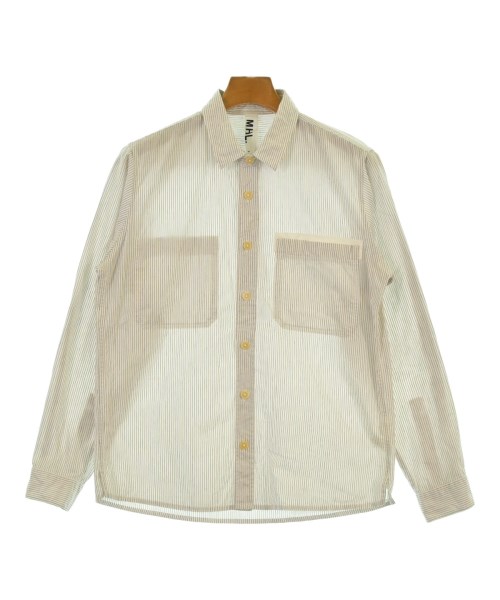 MHL.(エムエイチエル)カジュアルシャツ 白 サイズ:S/2200648868064