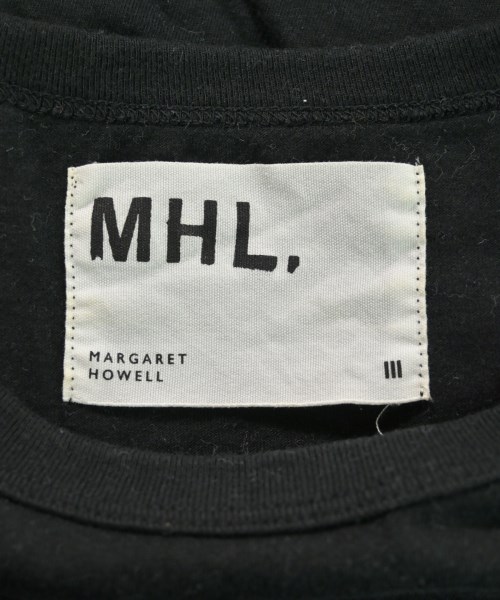 MHL.（エムエイチエル）Tシャツ・カットソー 黒 サイズ:3(L位) レディース/2200649172047