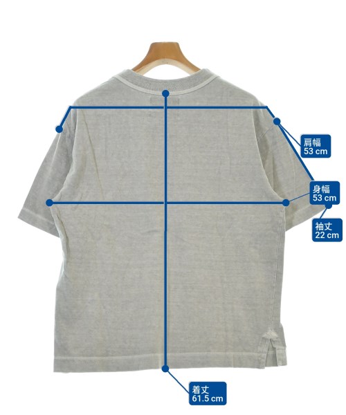 MHL.（エムエイチエル）Tシャツ・カットソー グレー サイズ:L メンズ/2200649859115