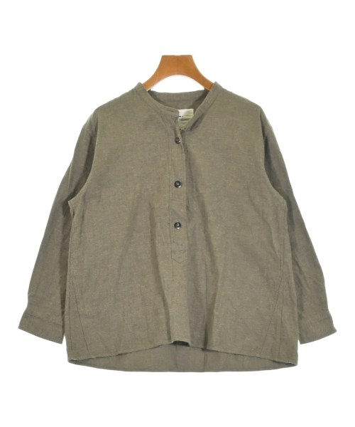 MHL.(エムエイチエル)ブラウス 茶 サイズ:1(S位)/2200641923074