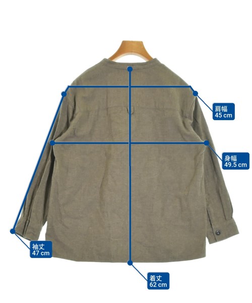 MHL.（エムエイチエル）ブラウス 茶 サイズ:1(S位) レディース/2200641923074