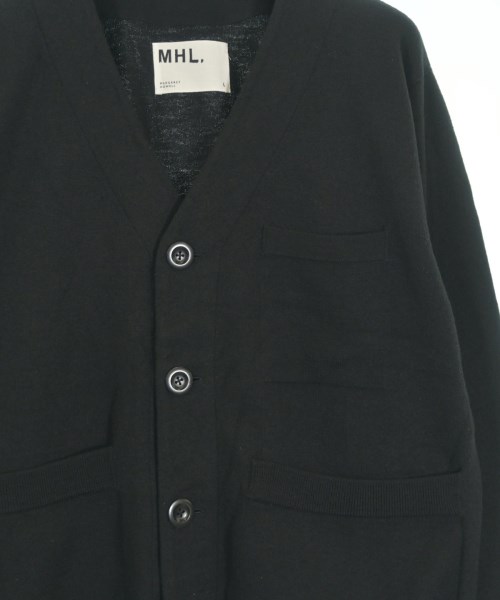 MHL.（エムエイチエル）カーディガン 黒 サイズ:L メンズ/2200651168014