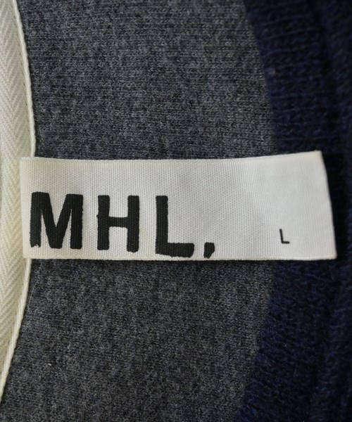 MHL.（エムエイチエル）ニット・セーター 紺 サイズ:L メンズ/2200647675038