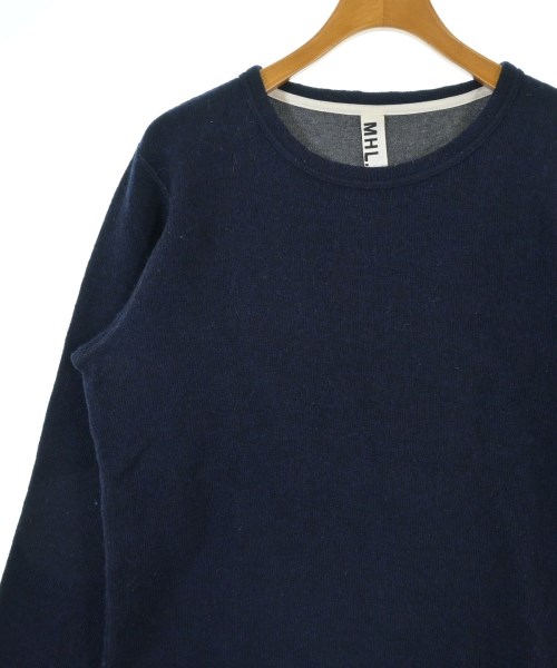 MHL.（エムエイチエル）ニット・セーター 紺 サイズ:L メンズ/2200647675038