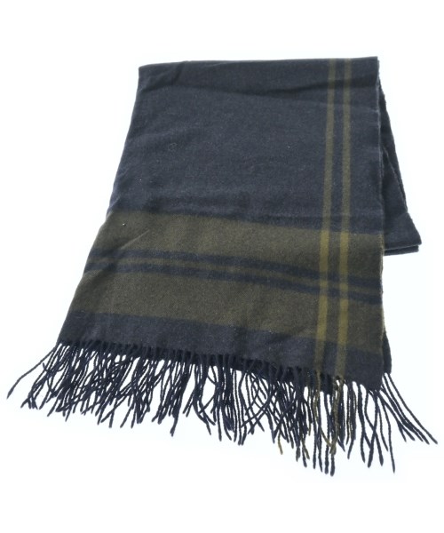 MHL.(エムエイチエル)マフラー 紺 サイズ:-/2200651085120