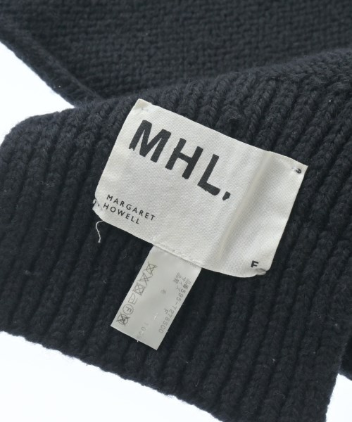 MHL.（エムエイチエル）マフラー 黒 サイズ:- メンズ/2200646189178