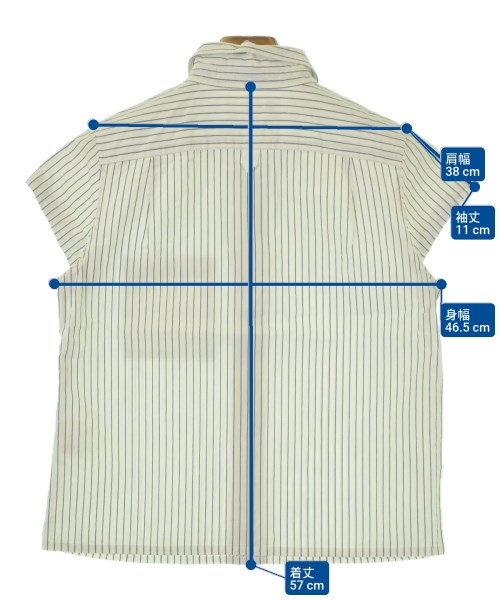 MHL.（エムエイチエル）カジュアルシャツ 白 サイズ:1(S位) レディース/2200643170070