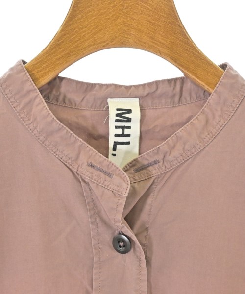MHL.（エムエイチエル）カジュアルシャツ 茶 サイズ:1(S位) レディース/2200645877137