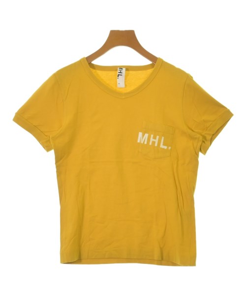 MHL.(エムエイチエル)Tシャツ・カットソー 黄 サイズ:2(M位)/2200643226128