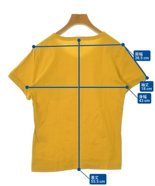 MHL.（エムエイチエル）Tシャツ・カットソー 黄 サイズ:2(M位) レディース/2200643226128