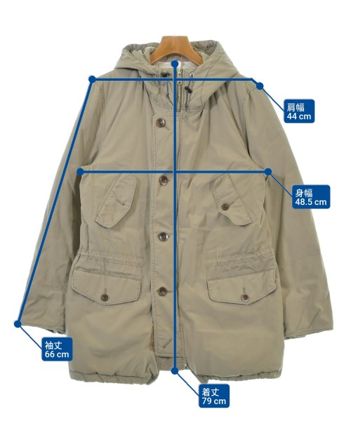 MHL.（エムエイチエル）ダウンジャケット/ダウンベスト ベージュ サイズ:L メンズ/2200644173018