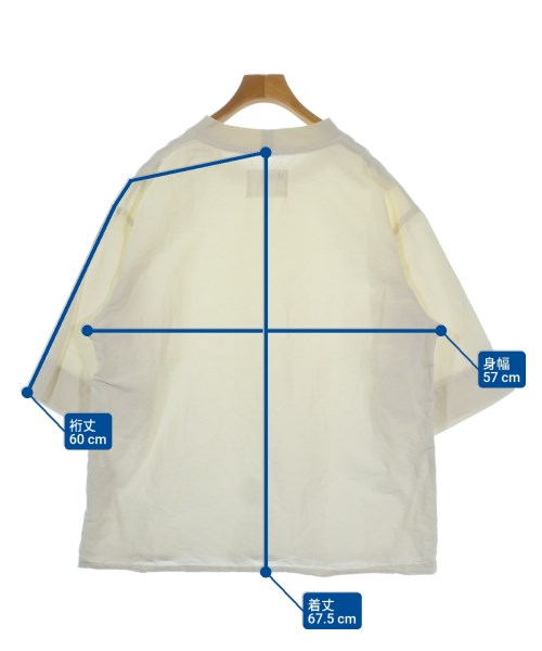 MHL.（エムエイチエル）Tシャツ・カットソー 白 サイズ:L メンズ/2200651970099