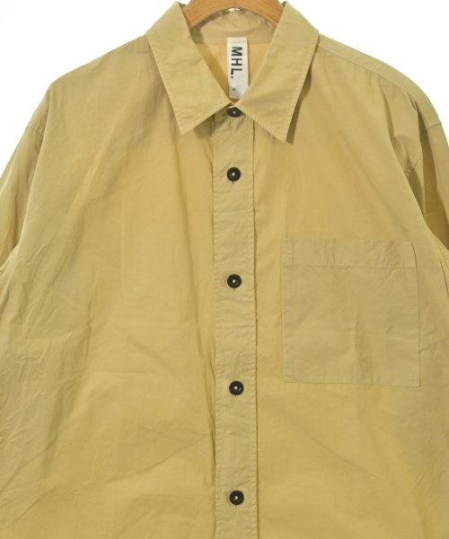 MHL.（エムエイチエル）カジュアルシャツ ベージュ サイズ:S メンズ/2200652768015