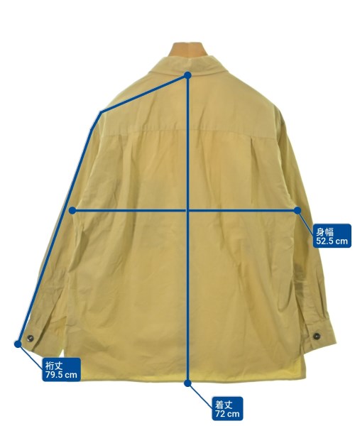 MHL.（エムエイチエル）カジュアルシャツ ベージュ サイズ:S メンズ/2200652768015