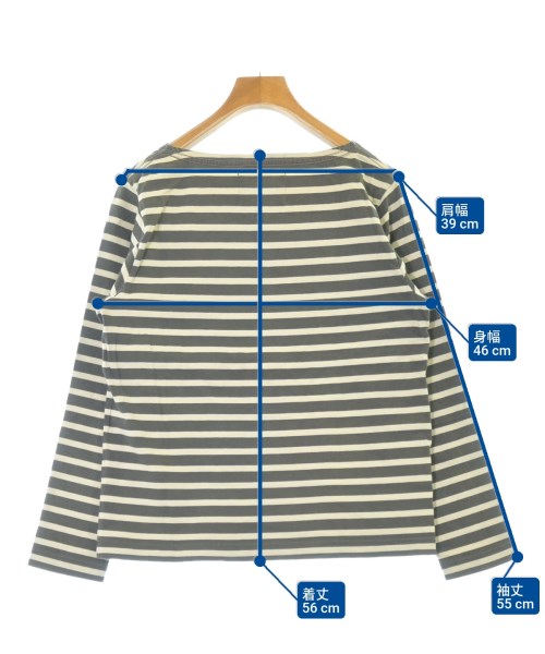 MHL.（エムエイチエル）Tシャツ・カットソー グレー サイズ:2(M位) レディース/2200643725164