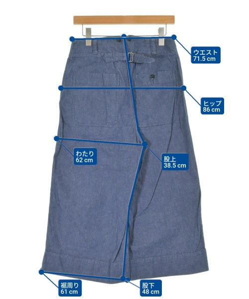 MHL.（エムエイチエル）デニムパンツ 紺 サイズ:2(M位) レディース/2200645863109