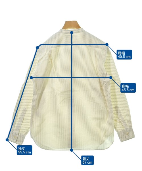 MHL.（エムエイチエル）カジュアルシャツ 白 サイズ:S メンズ/2200654459010