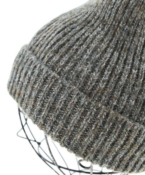 MHL.（エムエイチエル）ニットキャップ・ビーニー カーキ サイズ:F メンズ/2200654459027