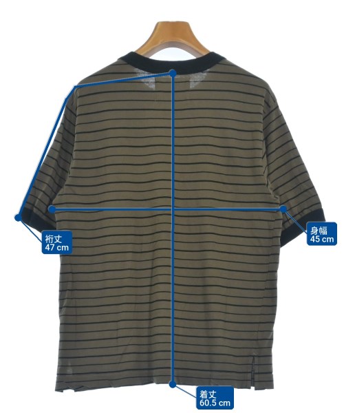 MHL.（エムエイチエル）Tシャツ・カットソー カーキ サイズ:2(M位) レディース/2200703163172