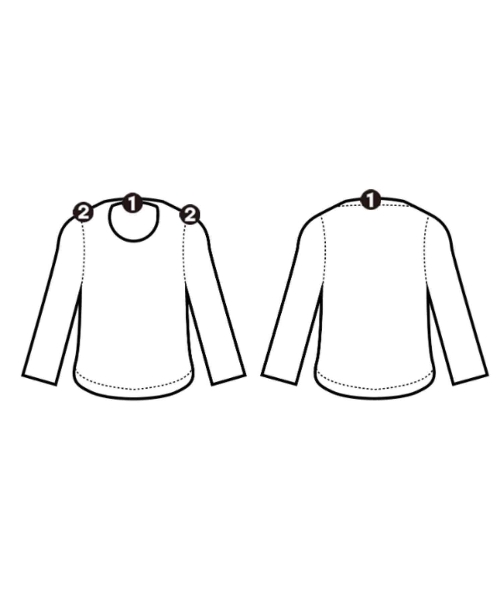 MHL.（エムエイチエル）Tシャツ・カットソー グレー サイズ:2(M位) レディース/2200706380101