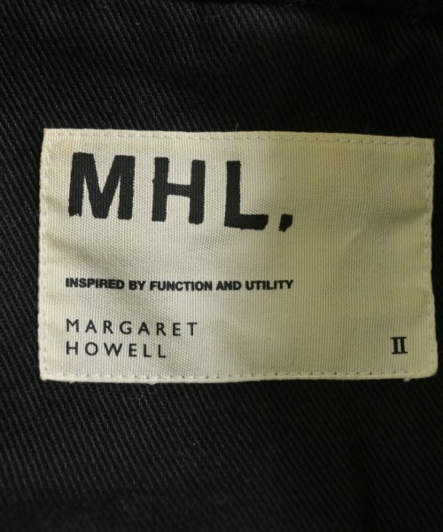 MHL.（エムエイチエル）ステンカラーコート 黒 サイズ:2(M位) レディース/2200704234024