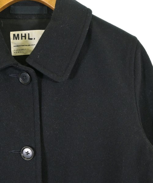 MHL.（エムエイチエル）ステンカラーコート 黒 サイズ:2(M位) レディース/2200704234024