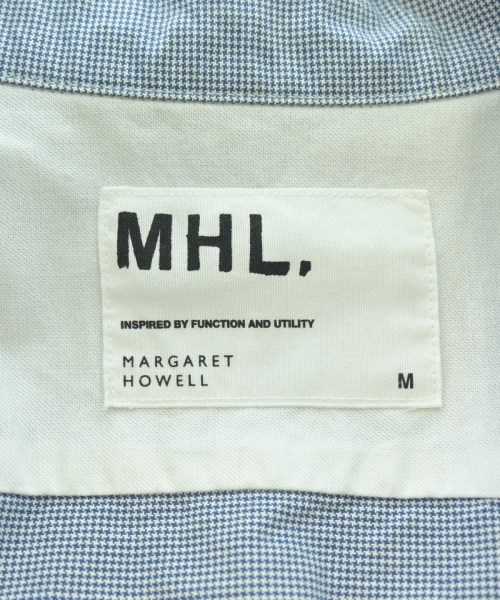 MHL.（エムエイチエル）カジュアルシャツ 青 サイズ:M メンズ/2200707398136