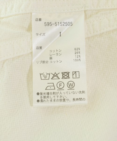 MHL.（エムエイチエル）ブラウス 白 サイズ:1(S位) レディース/2200705473033