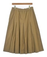 MHL.（エムエイチエル）ひざ丈スカート 茶 サイズ:3(L位) レディース/2200708693087