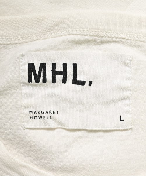 MHL.（エムエイチエル）Tシャツ・カットソー 白 サイズ:L メンズ/2200662822028