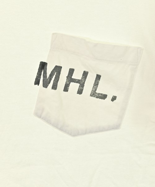 MHL.（エムエイチエル）Tシャツ・カットソー 白 サイズ:L メンズ/2200662822028