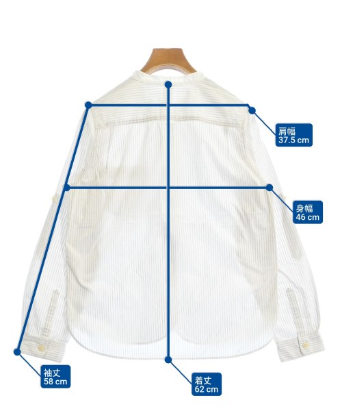 MHL.（エムエイチエル）カジュアルシャツ 白 サイズ:1(S位) レディース/2200664581015